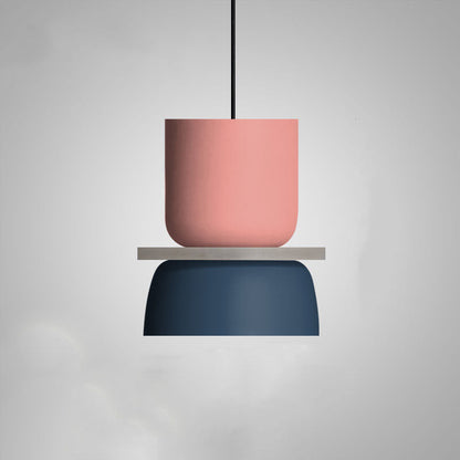 VierraSol | Lámpara Colgante LED Macaron | Diseño de Color Escandinavo