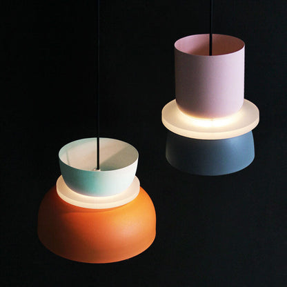 VierraSol | Lámpara Colgante LED Macaron | Diseño de Color Escandinavo