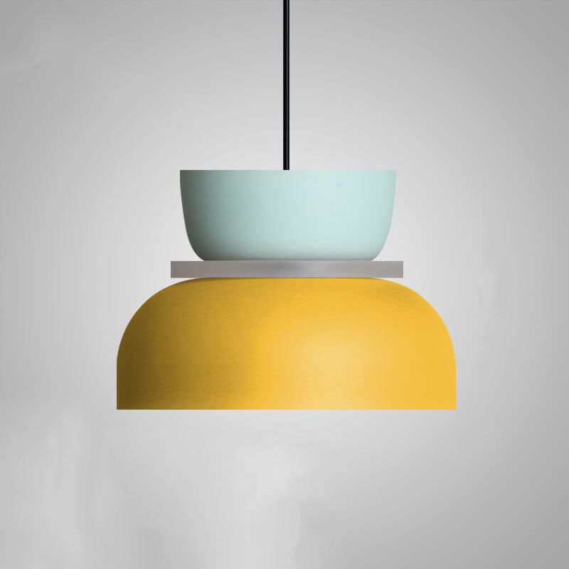 VierraSol | Lámpara Colgante LED Macaron | Diseño de Color Escandinavo