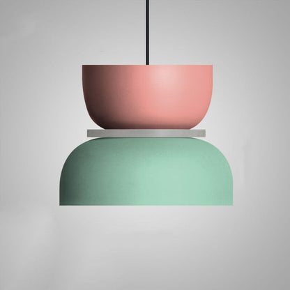 VierraSol | Lámpara Colgante LED Macaron | Diseño de Color Escandinavo
