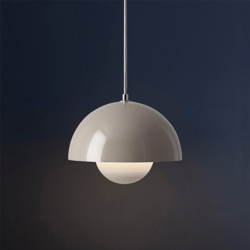 VierraSol | Lámpara Colgante Macaron Semicírculo | Diseño de Cúpula Nórdica