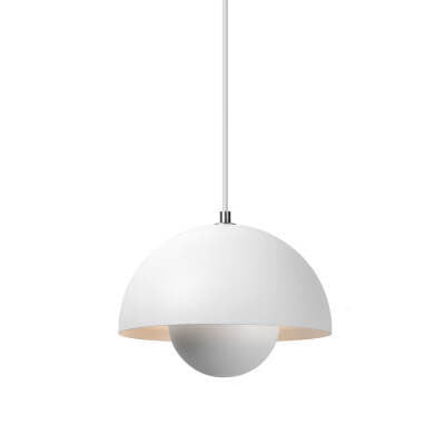 VierraSol | Lámpara Colgante Macaron Semicírculo | Diseño de Cúpula Nórdica