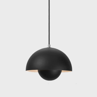 VierraSol | Lámpara Colgante Macaron Semicírculo | Diseño de Cúpula Nórdica
