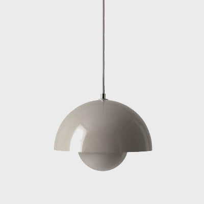 VierraSol | Lámpara Colgante Macaron Semicírculo | Diseño de Cúpula Nórdica
