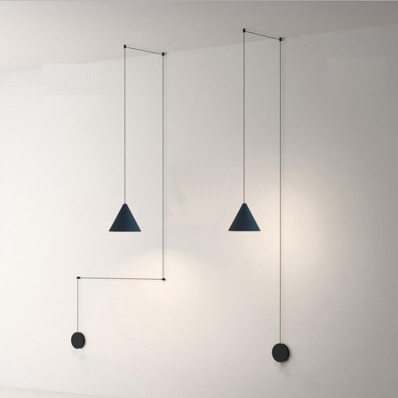 VierraSol | Lámpara Colgante Moderna | Diseño Minimalista de Metal