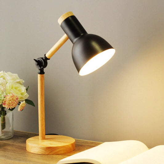 VierraSol | Lámpara de Escritorio LED | Diseño de Madera Nórdica