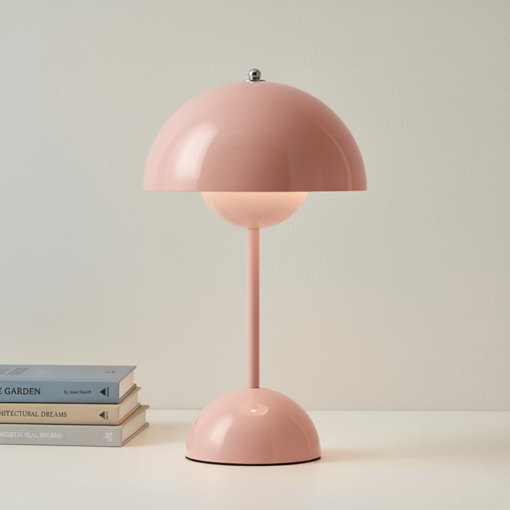 VierraSol | Lámpara de Mesa Escandinava NordicNest | Regulable, Moderna y de Noche