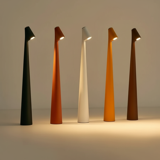 VierraSol | Lámpara de Mesa LED Inalámbrica | Diseño Minimalista Nórdico