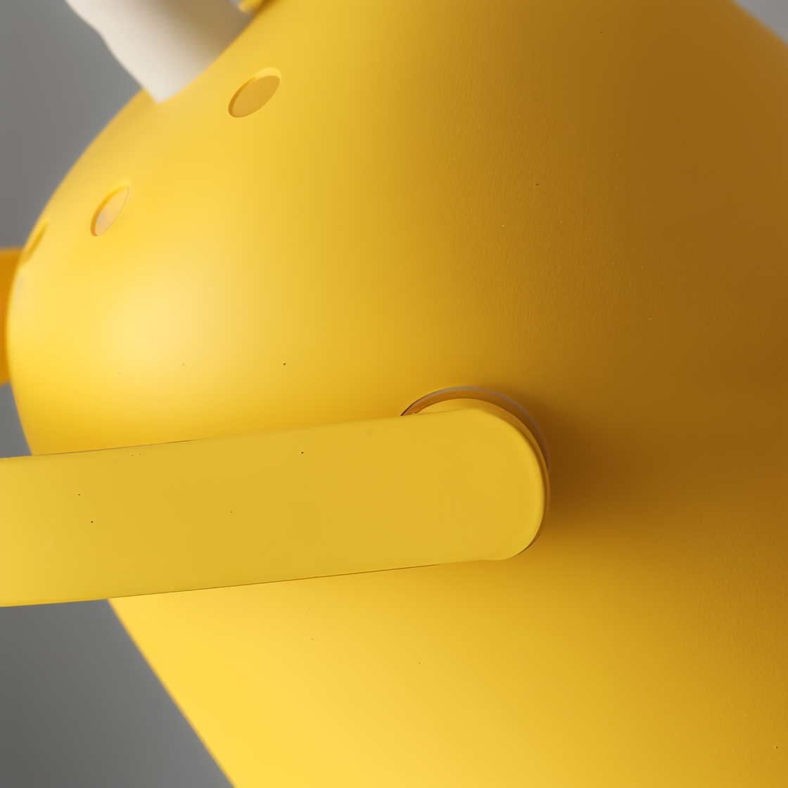 VierraSol | Lámpara de Mesa Macaron - Lámpara de Escritorio Amarillo Nórdico - Lámpara Ajustable
