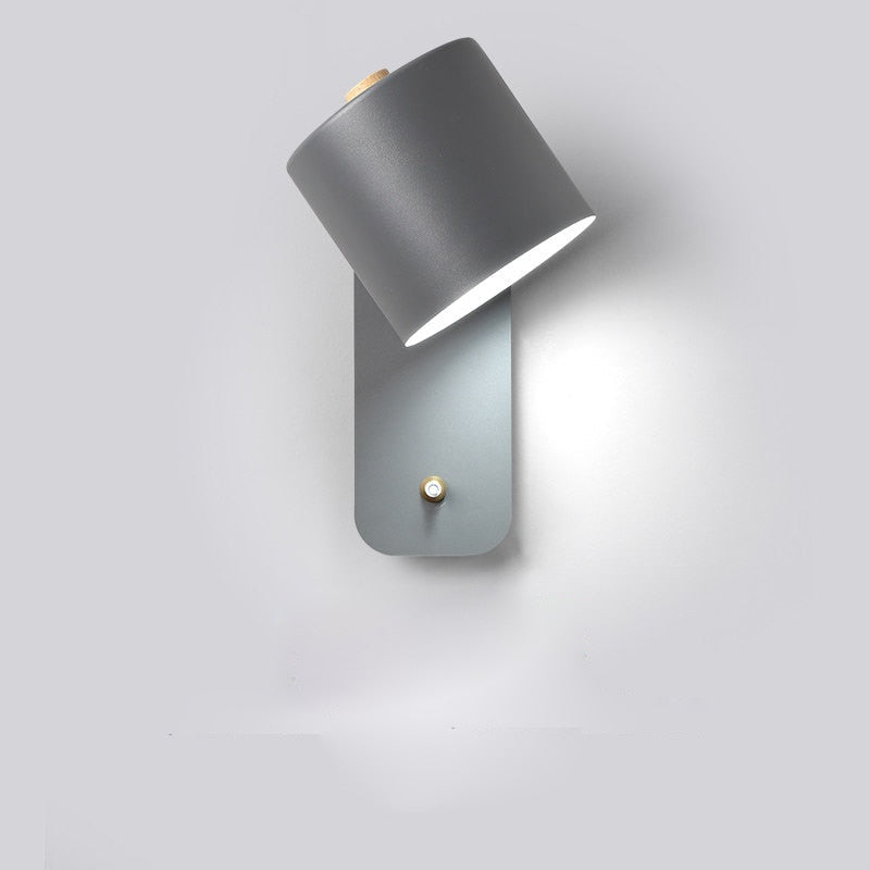 VierraSol | Lámpara de Pared LED con Interruptor | Diseño Moderno de Metal