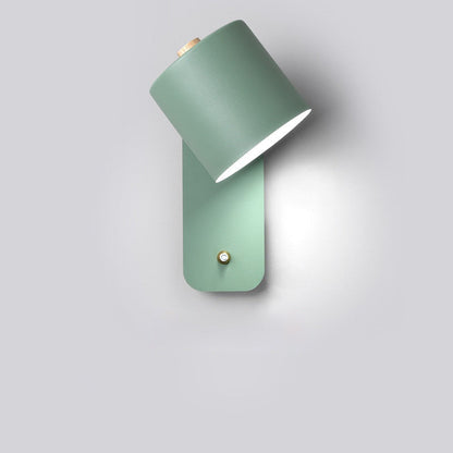 VierraSol | Lámpara de Pared LED con Interruptor | Diseño Moderno de Metal