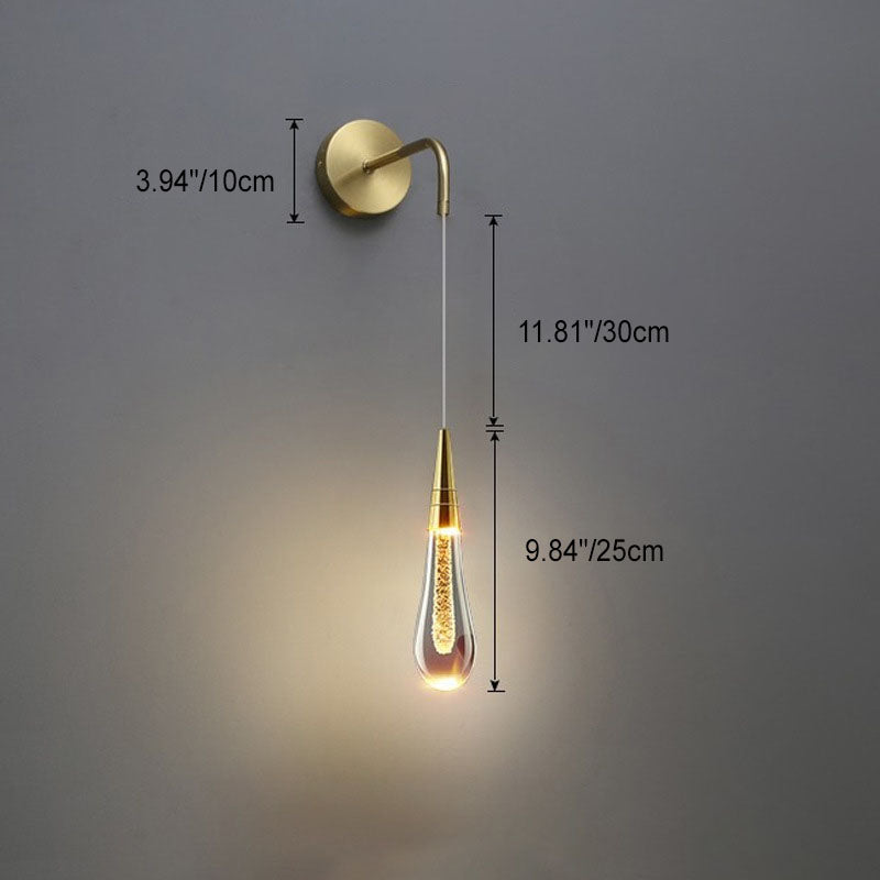VierraSol | Lámpara de Pared LED LumeTear en Diseño de Gota