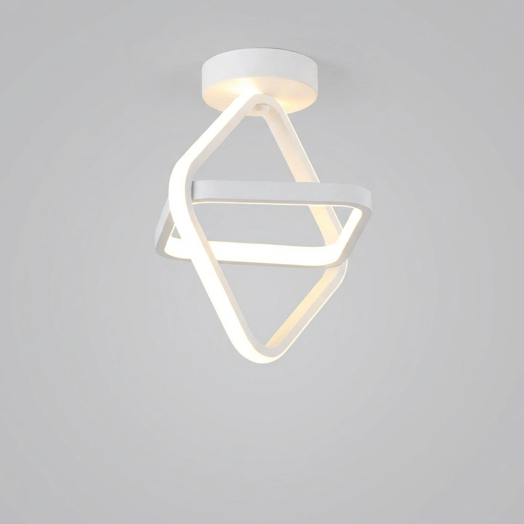 VierraSol | Lámpara de Techo LED Diseño de Doble Anillo Eficiente Energéticamente