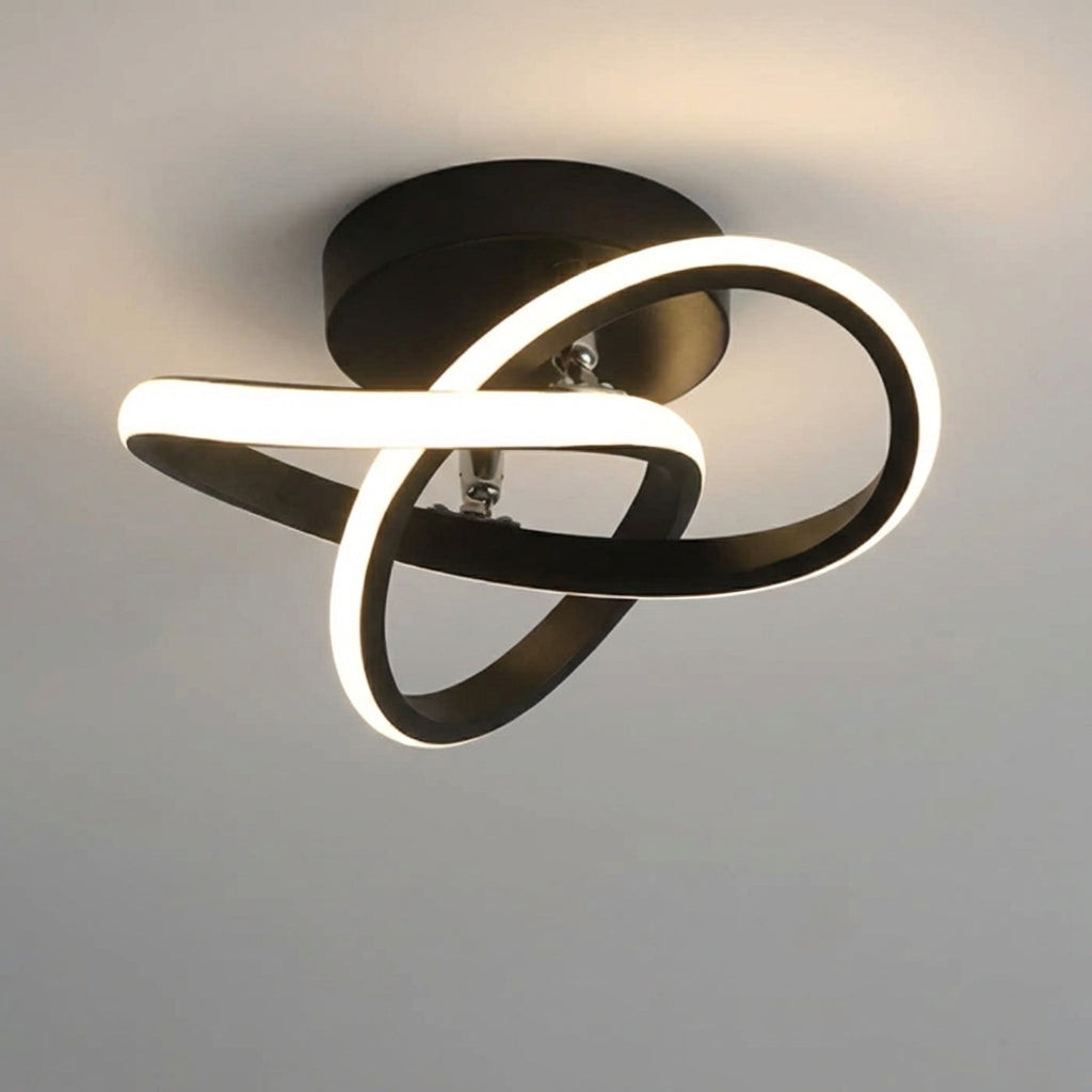 VierraSol | Lámpara de Techo LED Diseño de Doble Anillo Eficiente Energéticamente