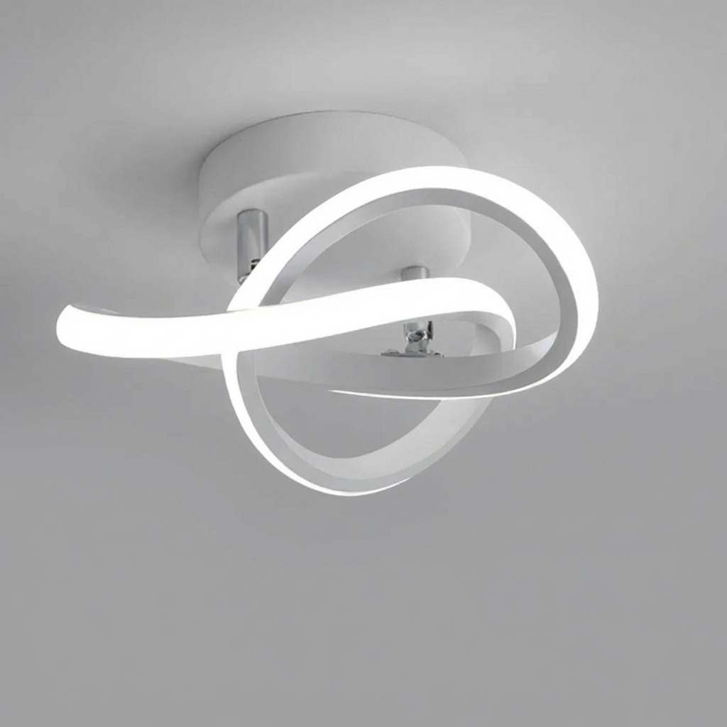 VierraSol | Lámpara de Techo LED Diseño de Doble Anillo Eficiente Energéticamente