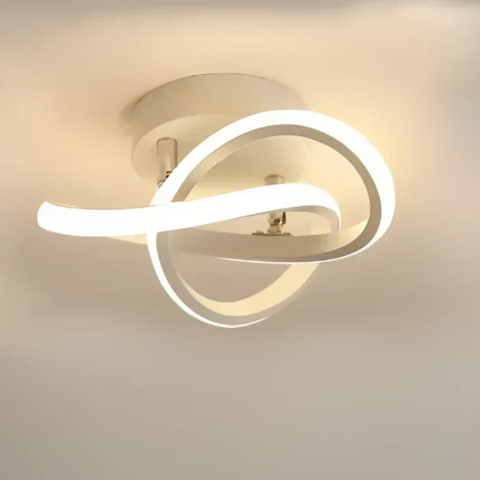 VierraSol | Lámpara de Techo LED Moderna con Diseño de Doble Anillo