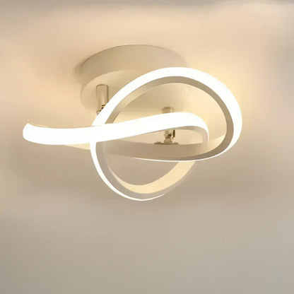 VierraSol | Lámpara de Techo LED Moderna con Diseño de Doble Anillo
