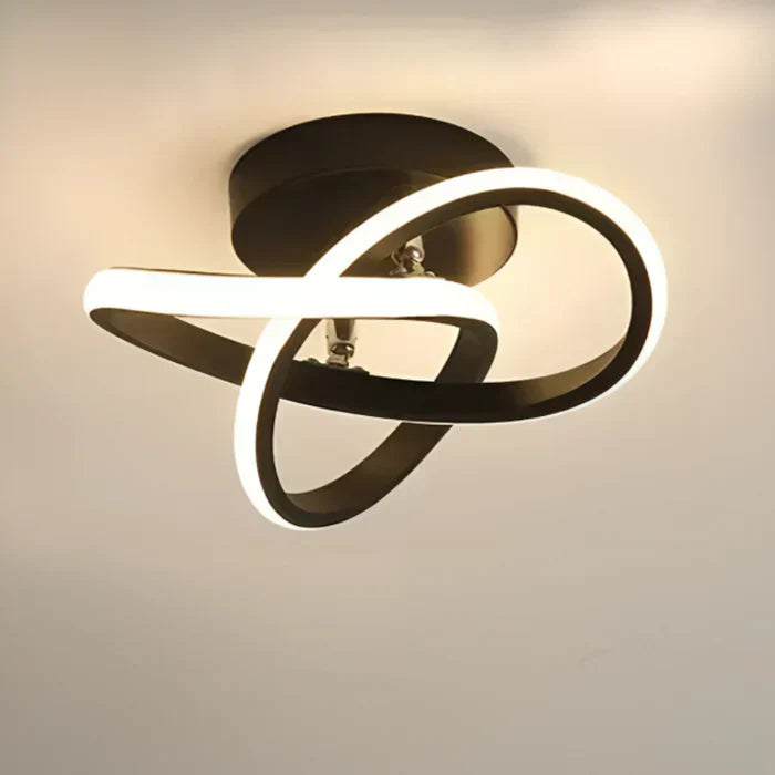 VierraSol | Lámpara de Techo LED Moderna con Diseño de Doble Anillo