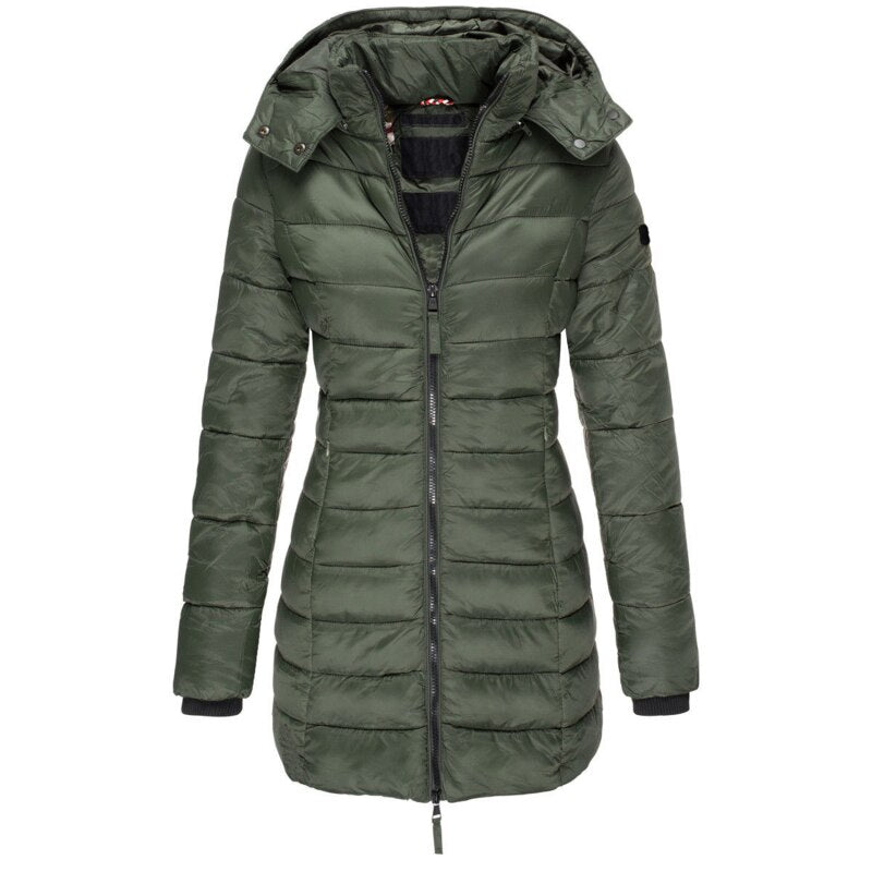 VierraSol La Mejor y Más Acogedora Chaqueta de Invierno con Capucha y Cremallera