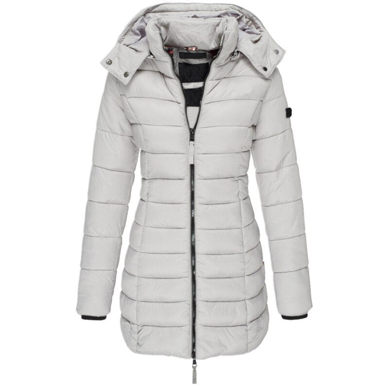 VierraSol La Mejor y Más Acogedora Chaqueta de Invierno con Capucha y Cremallera