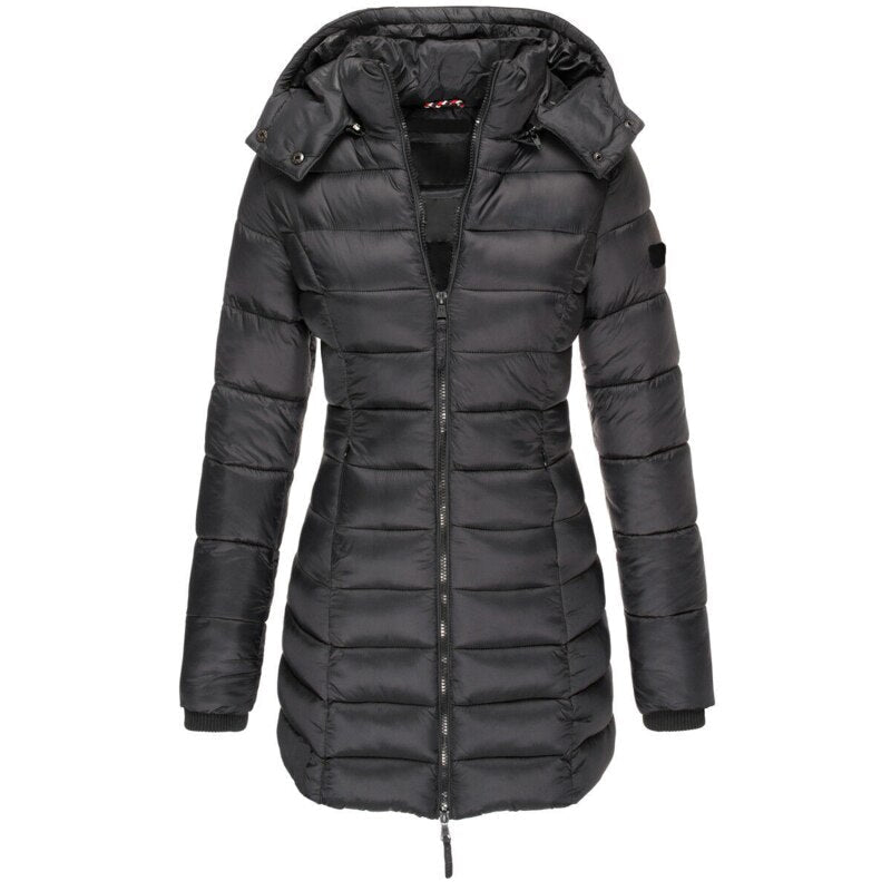 VierraSol La Mejor y Más Acogedora Chaqueta de Invierno con Capucha y Cremallera