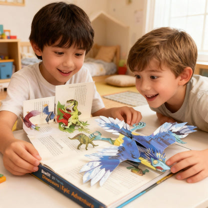 VierraSol | Libro Pop-up 3D Dinosaurios