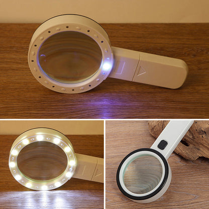 VierraSol | Lupa de 30x con Luz LED