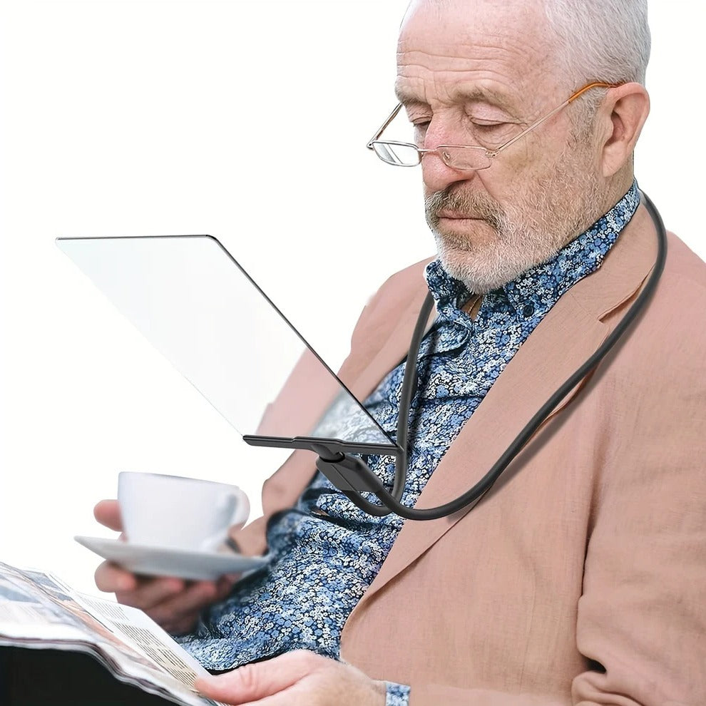 VierraSol | Lupa Manos Libres con Cuello Flexible para una Lectura Fácil