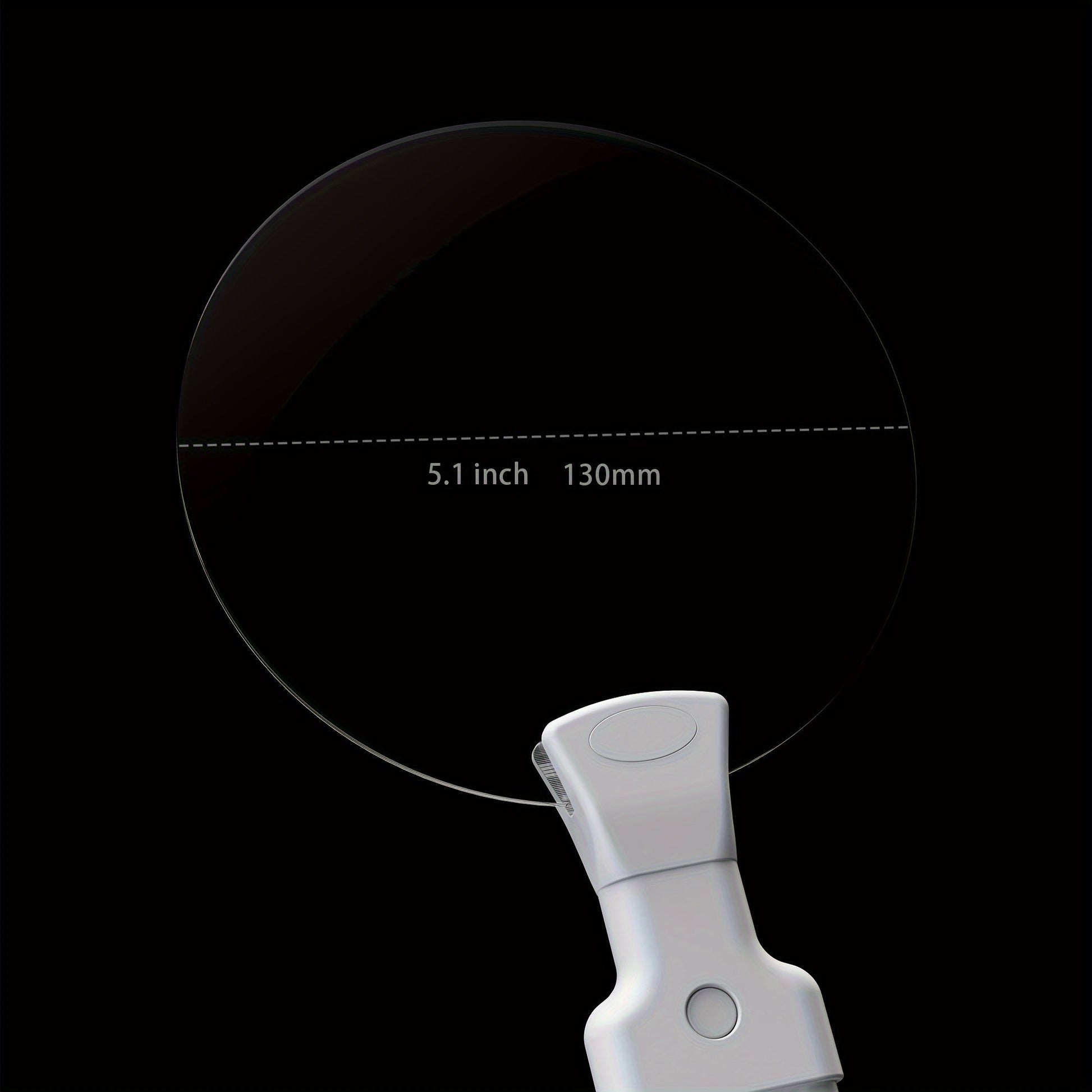 VierraSol | Lupa Pro de 5X – Lupa Ajustable de Cuello Manos Libres para Personas Mayores y con Discapacidad Visual – Perfecta para Leer, Coser, Manualidades e Inspección