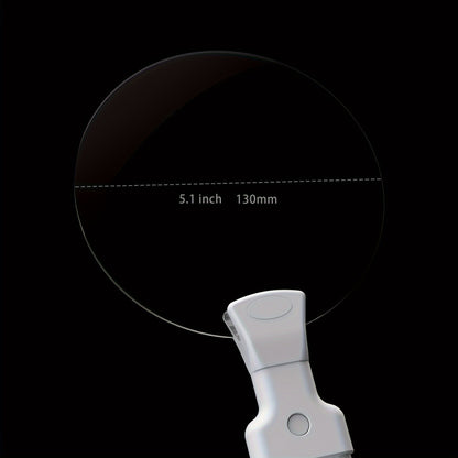 VierraSol | Lupa Pro de 5X – Lupa Ajustable de Cuello Manos Libres para Personas Mayores y con Discapacidad Visual – Perfecta para Leer, Coser, Manualidades e Inspección
