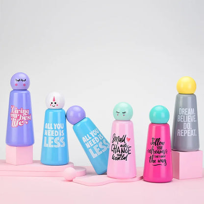 VierraSol | LuxDrop - Botella de agua a prueba de fugas que mantiene las bebidas calientes durante 12 horas y frías durante 24 horas