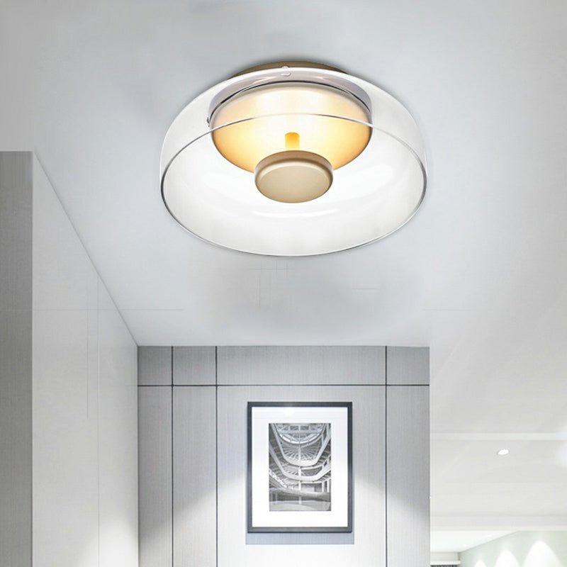 VierraSol | Luz de Techo LED CrystalShine | Diseño Moderno de Vidrio