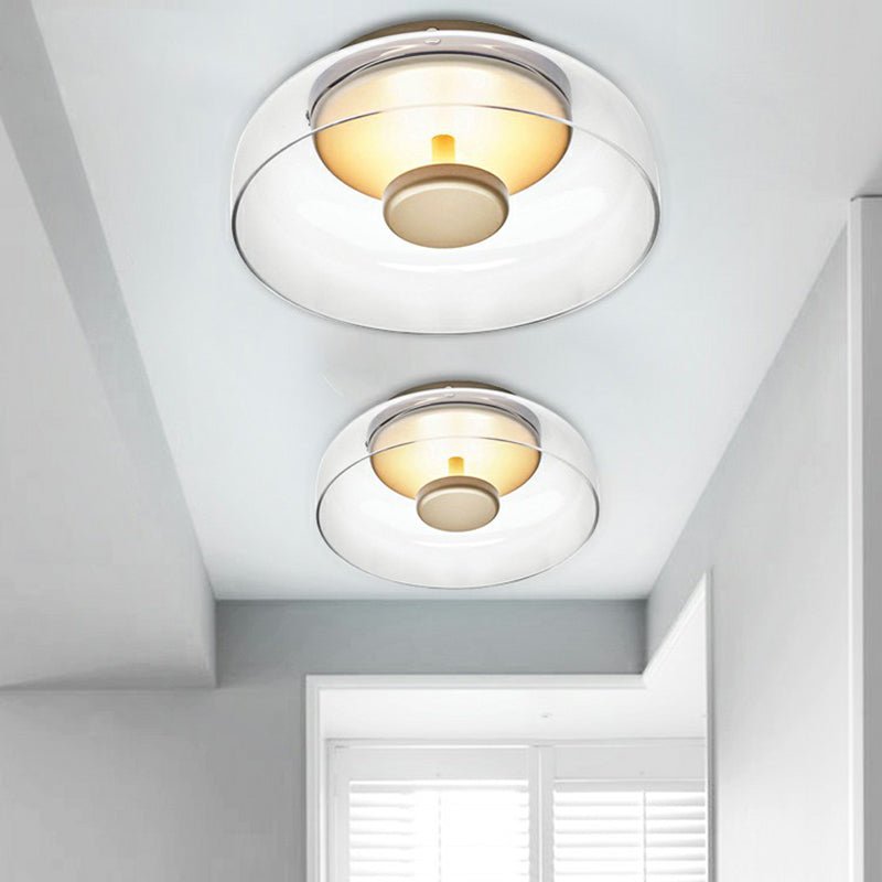 VierraSol | Luz de Techo LED CrystalShine | Diseño Moderno de Vidrio