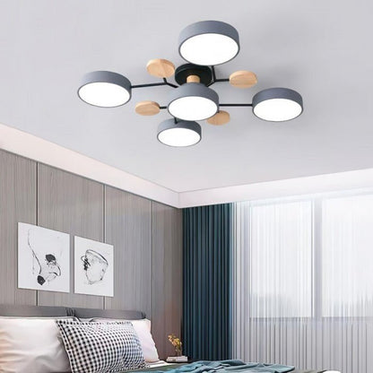 VierraSol | Luz de Techo LED Escandinava | Diseño de Luz Moderna en Ramas