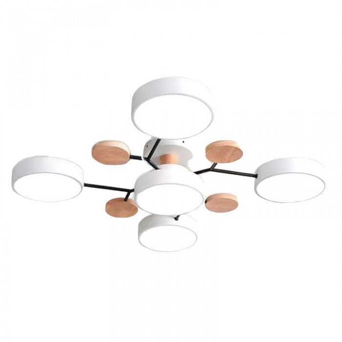 VierraSol | Luz de Techo LED Escandinava | Diseño de Luz Moderna en Ramas