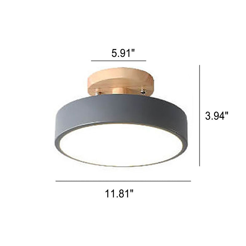 VierraSol | Luz de Techo LED | LED Integrado con Selección de Temperatura de Color