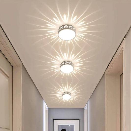 VierraSol | Luz de Techo LED - para Entrada, Pasillo y Balcón
