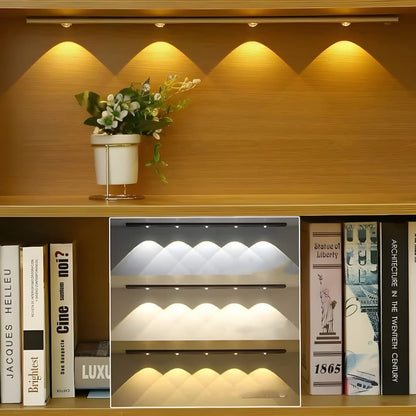 VierraSol | Luz LED Inalámbrica con Sensor de Movimiento | Recargable, Regulable y 3 Colores