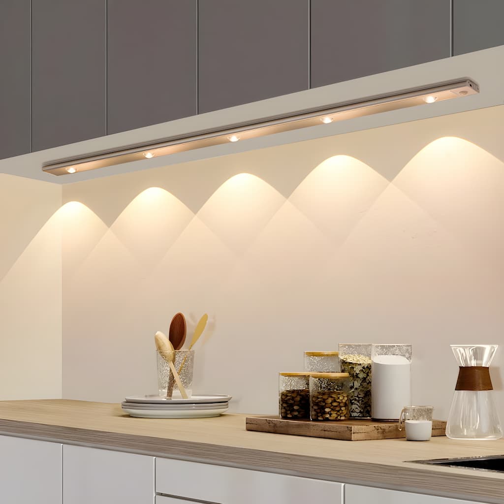 VierraSol | Luz LED Inalámbrica con Sensor de Movimiento | Recargable, Regulable y 3 Colores