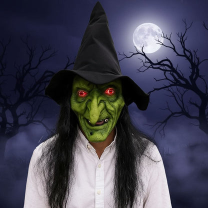 VierraSol | Máscara de Látex de Halloween | Realista y Elástica | Adulto