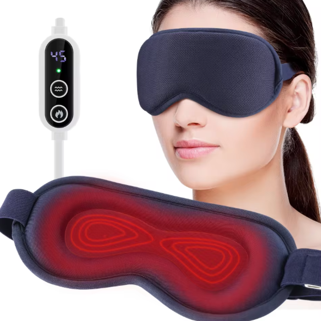VierraSol | Masajeador de Ojos Eléctrico con Función de Calefacción
