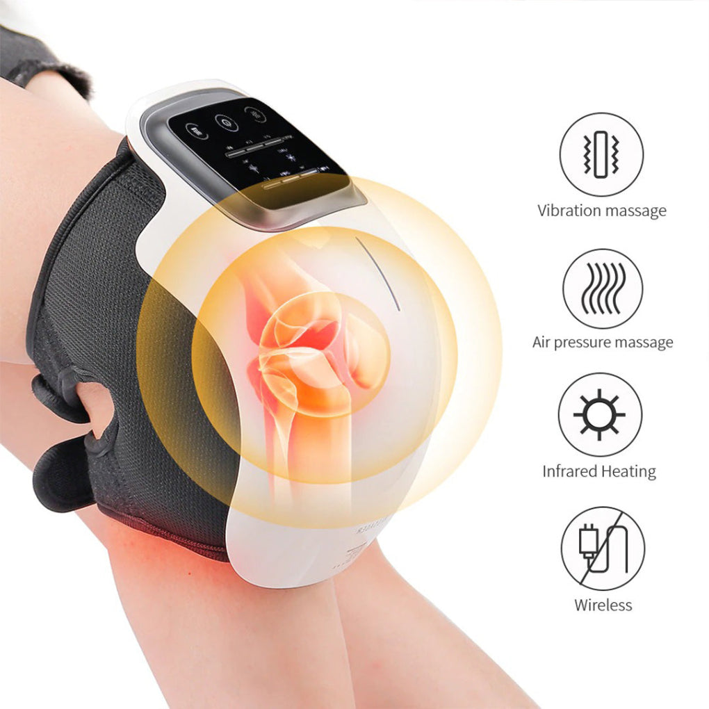 VierraSol | Masajeador de Rodilla Calentado con Terapia de Vibración