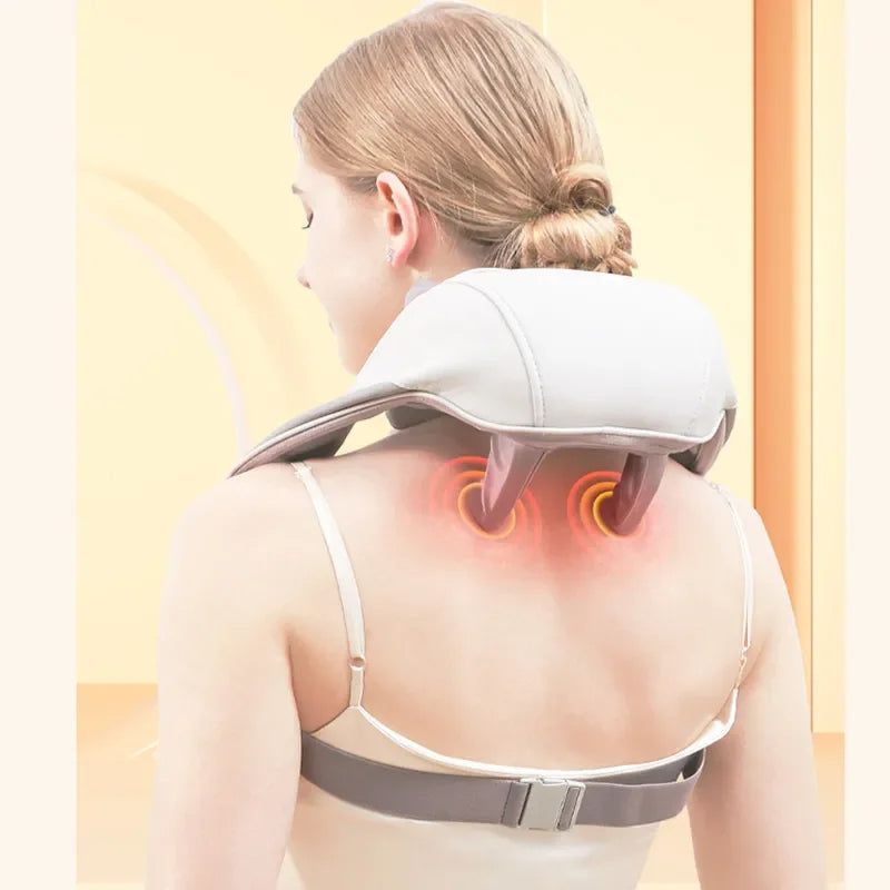 VierraSol | Masajeador Eléctrico para Cuello y Espalda - Solución de Masaje Integral