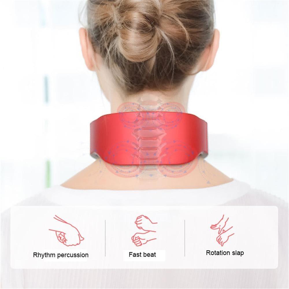 VierraSol | Masajeador Inteligente 4D para Cuello y Hombros con Calor para Alivio del Cuello y Hombros