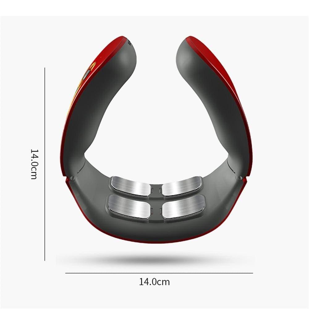 VierraSol | Masajeador Inteligente 4D para Cuello y Hombros con Calor para Alivio del Cuello y Hombros
