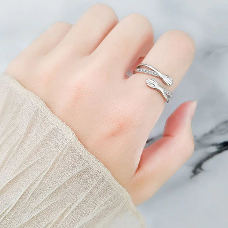 VierraSol | Mejor Regalo - Anillo Abrazo