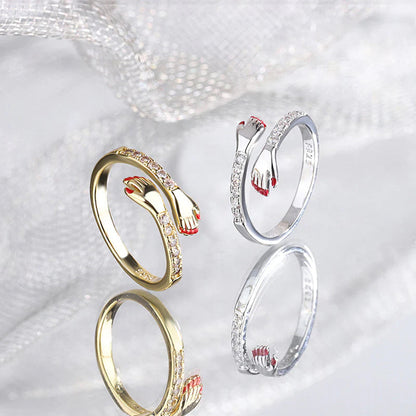 VierraSol | Mejor Regalo - Anillo Abrazo