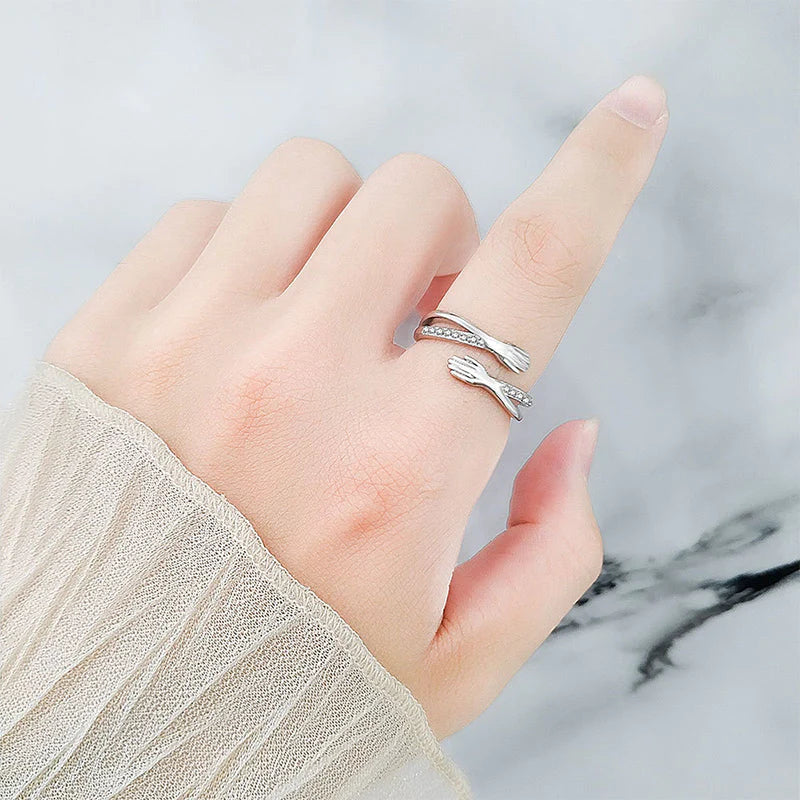 VierraSol | Mejor Regalo - Anillo Abrazo