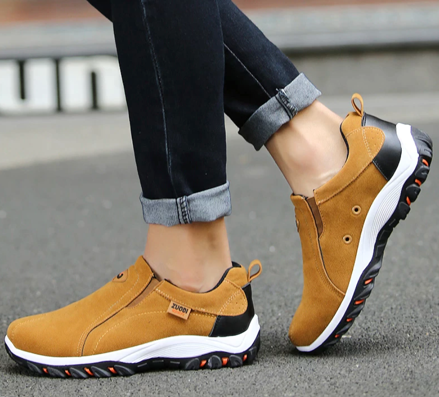 VierraSol Mejores Zapatos Ortopédicos para Senderismo para Hombres