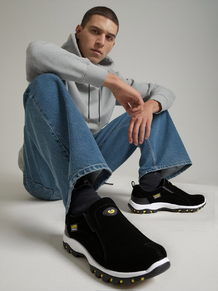 VierraSol Mejores Zapatos Ortopédicos para Senderismo para Hombres